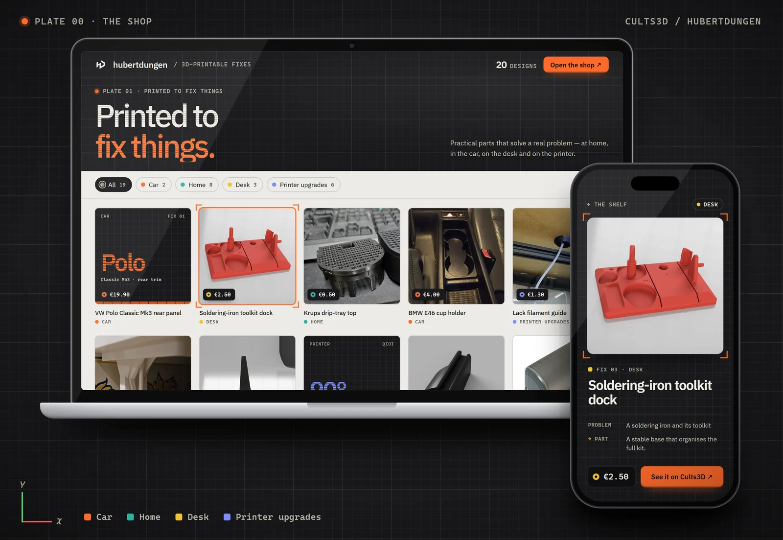 3D Printing · Cults3D Shop